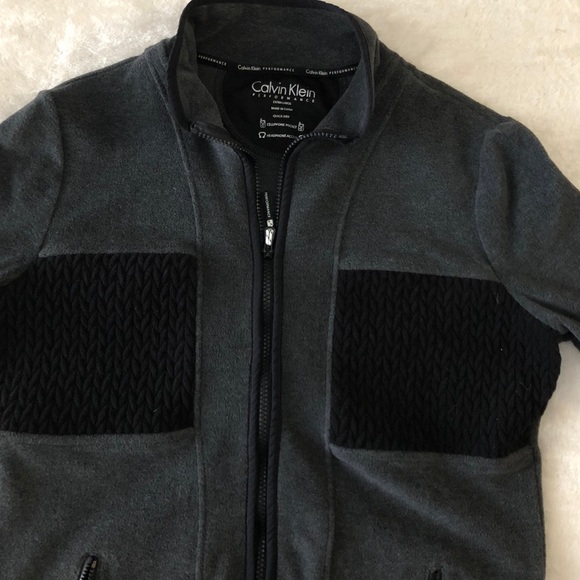 Calvin Klein Performance fleece jacket - Picture 2 of 8